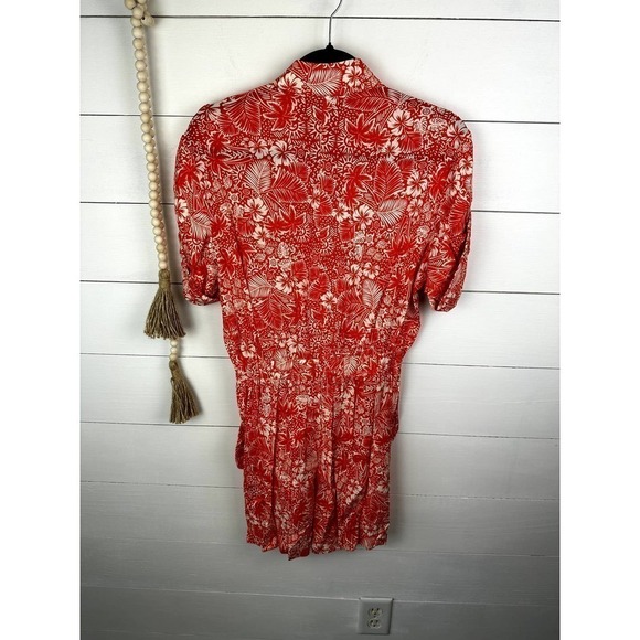 Copied - NWT Le Superbe Chic Tiki Romper VINTAGE PERSIMMON Size 0 - Picture 3 of 7
